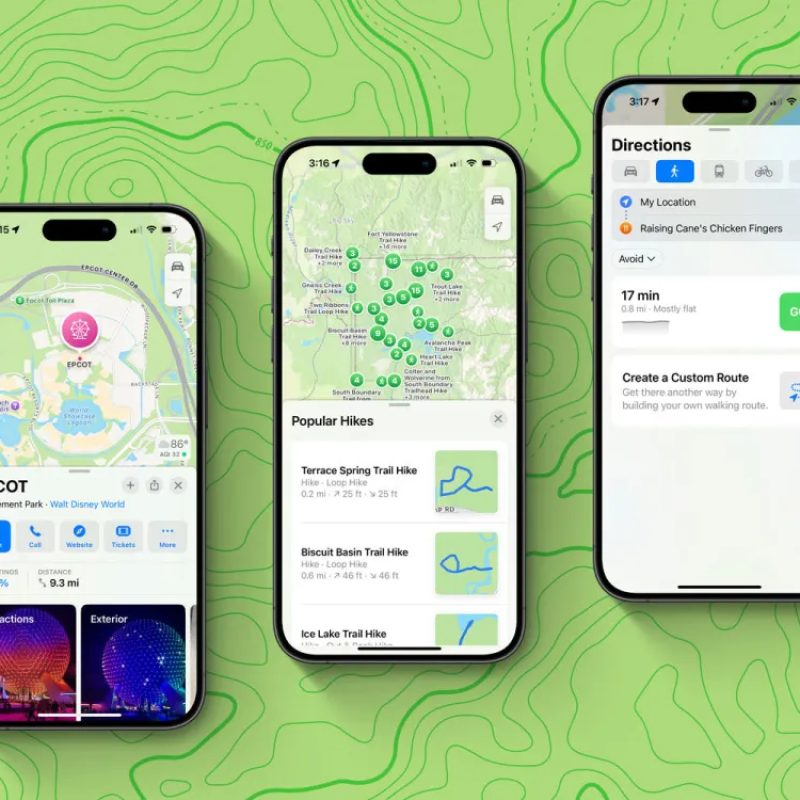 Có gì mới trong Apple Maps ở bản cập nhật iOS 18