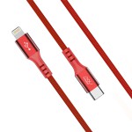 Cáp Type-C to Lightning Innostyle DuraFlex ICL150 1.5m Red