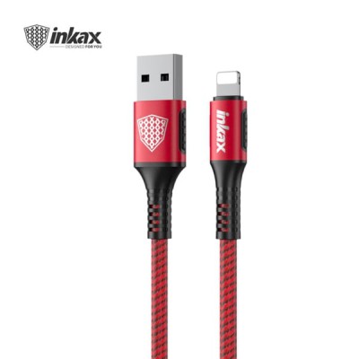 Cáp Type-C Inkax dây dù CK-80 1m Red