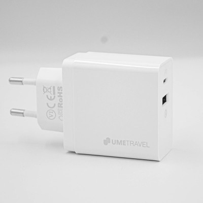 Đầu nối sạc nhanh 18W Dual USB-PD Umetravel A4