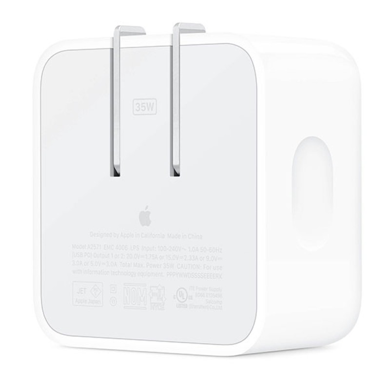 Đầu nối Apple 35W Dual USB-C Power chính hãng