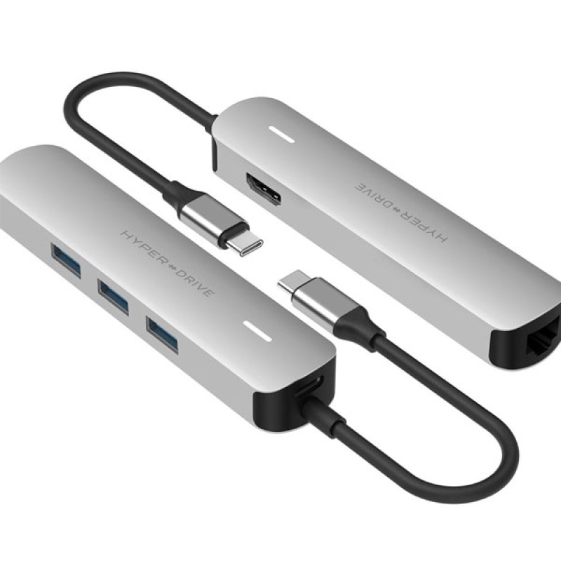 Cổng chuyển Hyperdrive USB-C Hub 6in1 HD233B