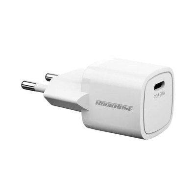 Củ sạc nhanh 20W USB-C Rockrose Powercube SC NEO (EU Plug) RRTC21EU