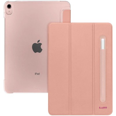 Bao da iPad Air 2020 10.9" Laut Huex Folio Pencil Holder Rose