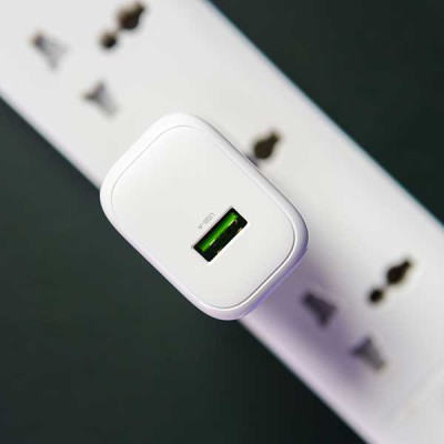 Bộ sạc nhanh 18W USB to Micro XO XO-L135(EU) White (KG)