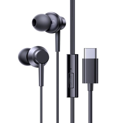 Tai nghe Jack Type-C Baseus Encok CZ11 Wired Earphones 6932172645670 LVH047-TC-BK Black